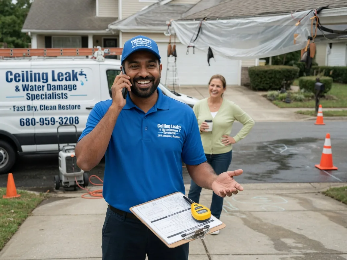 Ceiling Leak Cleanup Bristow, NE FAQs